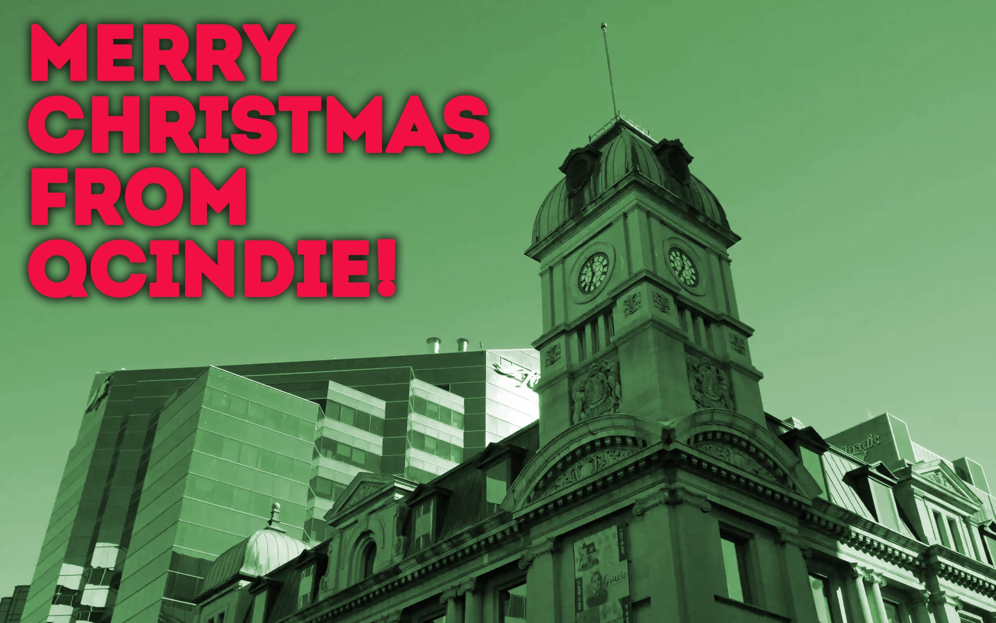 Merry Christmas and Happy New Year from QCIndie!