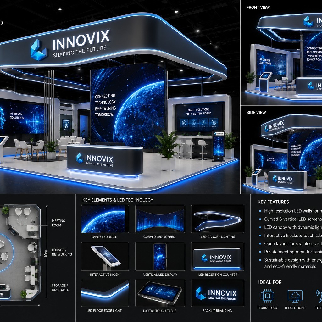 🚀 Transform Your Brand into an Unforgettable Experience!
Your exhibition stand is more than a disp