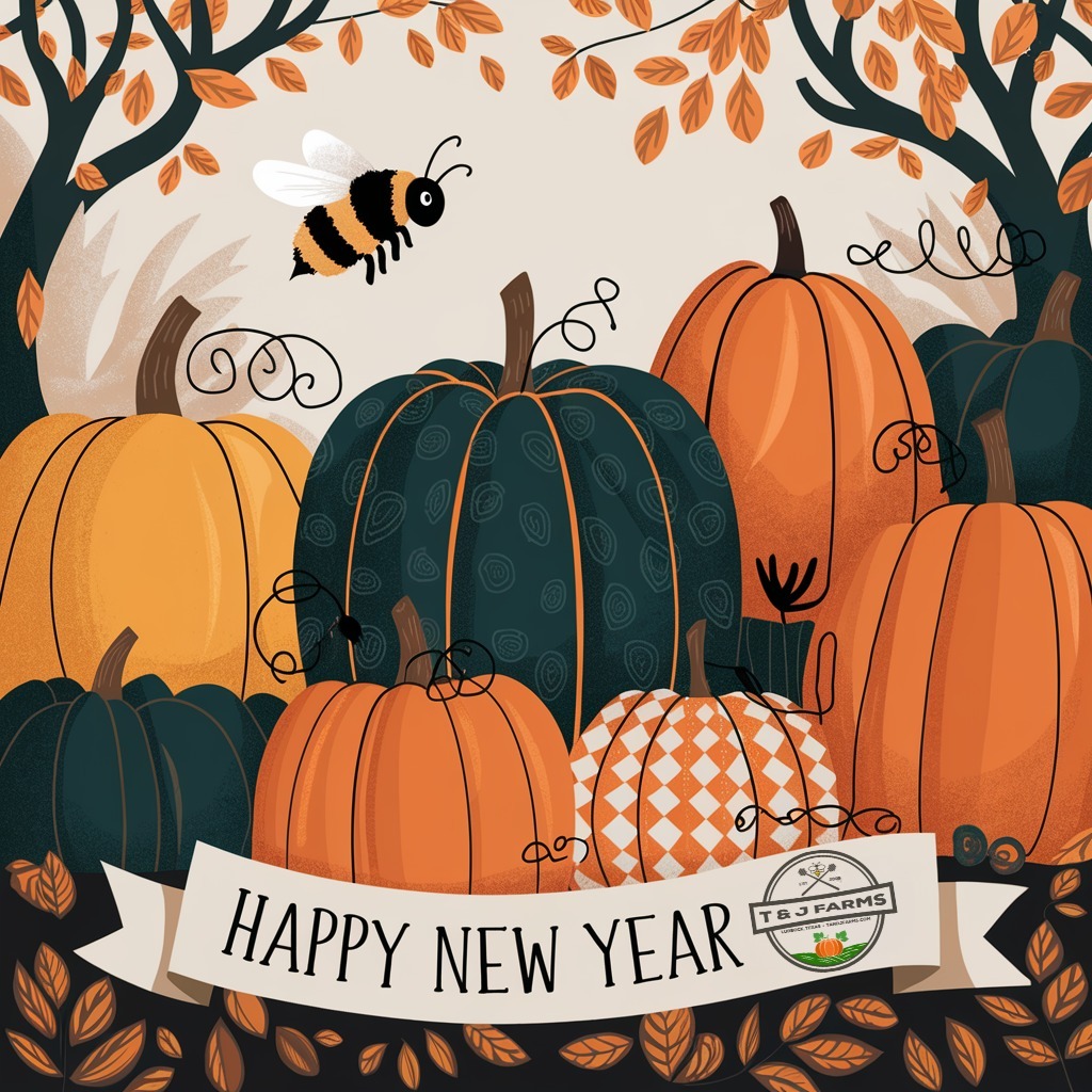 As we step into 2025, we want to thank each and every one of you for making this past year so special. From the smiles at the pumpkin patch to the support of our local honey, you've made our farm feel like family. Here's to a new year filled with joy, growth, and making memories together!