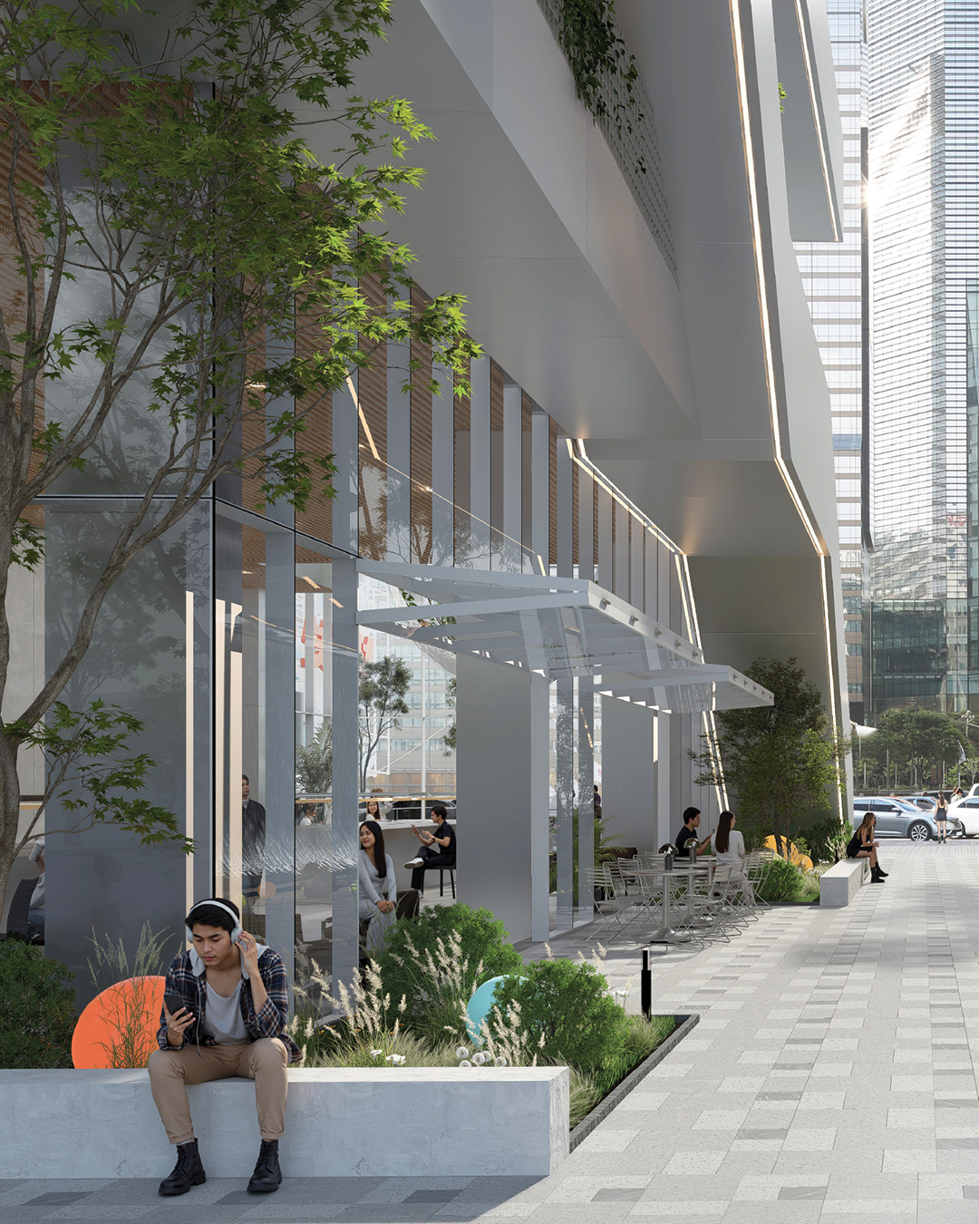 TOMORROW'S SCAPE
미래 전경
2025 SEOUL URBAN ARCHITECTURE CREATIVE INNOVATION COMPETITION
2025 서울특별시 도시건축 창의혁신디자인사업 공모
APPROVED / 선정
⠀
This project fuses public space and nature in architecture, proposing a design that draws nature into the dense urban fabric of Gangnam, while balancing active public openness and long-term spatial sustainability. It has been recognized as an experimental urban architectural work in the 2025 Seoul Urban Architecture Creative Innovation Competition.
⠀
This selection brings deeper meaning and responsibility to the architectural values we pursue. We will continue to explore new possibilities at the intersection of architecture and the city, and remain committed to realizing our vision with sincerity and dedication. (Excerpted)
⠀
공공성과 자연을 건축에 융합한 이 프로젝트는, 강남의 밀집된 도심 속 자연을 끌어들이는 디자인과 적극적인 공공 개방, 그리고 공간의 지속 가능성을 함께 고민하며 주목받은 도시 건축 실험입니다.
⠀
이번 선정은 우리가 지향해온 건축적 가치에 깊은 의미와 책임감을 안겨주었습니다. 앞으로도 우리는 도시와 건축이 만나는 경계에서 더 많은 가능성을 탐색하며, 새롭게 제안한 비전을 성실하게 실현해 나가겠습니다.(일부 발췌)
⠀
📍 R&D Center in Samseong Intersection, Gangnam, Seoul
서울특별시 강남구 삼성역 사거리
⠀
Team: Seonwook Jo, Myungsoo Ha, Dooho Kim, Hyuckjin Shin
@clark____03 @ms_ar_h @hyuck_jin @ho.__.od
CG: NRML.STUDIO @we_are_nrml
#SSP #SeoulArchitecture #Youngarchitect #Architecture #UrbanDesign #PublicSpace #GreenArchitecture #Gangnam #Seoul #SustainableDesign #officearchitecture #FutureCity #UrbanRegeneration #ArchitectureLovers #DesignInspiration #DesignStudio #Office #Cityscape #서울시도시건축디자인혁신사업 #창의혁신 #에스에스피건축사사무소 #박성기 #건축가 #건축 #젊은건축가 #업무시설 #강남 #삼성역 #디자인 #공공건축