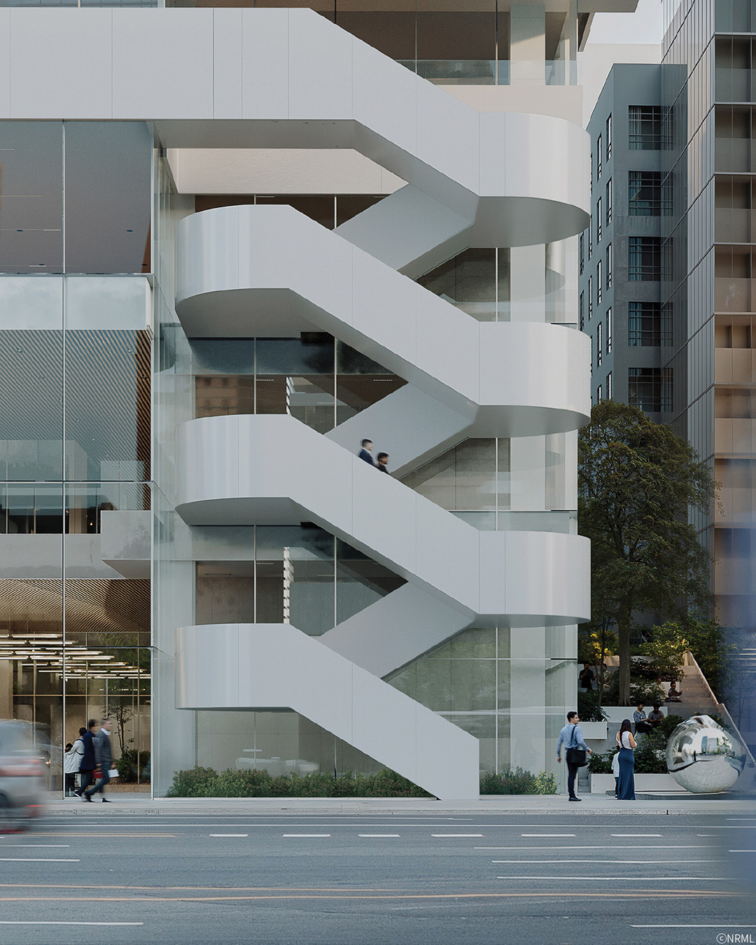 TOMORROW'S SCAPE
미래 전경
2025 SEOUL URBAN ARCHITECTURE CREATIVE INNOVATION COMPETITION
2025 서울특별시 도시건축 창의혁신디자인사업 공모
APPROVED / 선정
⠀
This project fuses public space and nature in architecture, proposing a design that draws nature into the dense urban fabric of Gangnam, while balancing active public openness and long-term spatial sustainability. It has been recognized as an experimental urban architectural work in the 2025 Seoul Urban Architecture Creative Innovation Competition.
⠀
This selection brings deeper meaning and responsibility to the architectural values we pursue. We will continue to explore new possibilities at the intersection of architecture and the city, and remain committed to realizing our vision with sincerity and dedication. (Excerpted)
⠀
공공성과 자연을 건축에 융합한 이 프로젝트는, 강남의 밀집된 도심 속 자연을 끌어들이는 디자인과 적극적인 공공 개방, 그리고 공간의 지속 가능성을 함께 고민하며 주목받은 도시 건축 실험입니다.
⠀
이번 선정은 우리가 지향해온 건축적 가치에 깊은 의미와 책임감을 안겨주었습니다. 앞으로도 우리는 도시와 건축이 만나는 경계에서 더 많은 가능성을 탐색하며, 새롭게 제안한 비전을 성실하게 실현해 나가겠습니다.(일부 발췌)
⠀
📍 R&D Center in Samseong Intersection, Gangnam, Seoul
서울특별시 강남구 삼성역 사거리
⠀
Team: Seonwook Jo, Myungsoo Ha, Dooho Kim, Hyuckjin Shin
@clark____03 @ms_ar_h @hyuck_jin @ho.__.od
CG: NRML.STUDIO @we_are_nrml
#SSP #SeoulArchitecture #Youngarchitect #Architecture #UrbanDesign #PublicSpace #GreenArchitecture #Gangnam #Seoul #SustainableDesign #officearchitecture #FutureCity #UrbanRegeneration #ArchitectureLovers #DesignInspiration #DesignStudio #Office #Cityscape #서울시도시건축디자인혁신사업 #창의혁신 #에스에스피건축사사무소 #박성기 #건축가 #건축 #젊은건축가 #업무시설 #강남 #삼성역 #디자인 #공공건축