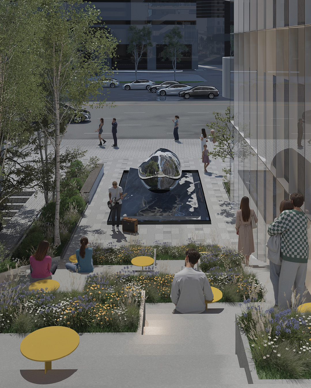 TOMORROW'S SCAPE
미래 전경
2025 SEOUL URBAN ARCHITECTURE CREATIVE INNOVATION COMPETITION
2025 서울특별시 도시건축 창의혁신디자인사업 공모
APPROVED / 선정
⠀
This project fuses public space and nature in architecture, proposing a design that draws nature into the dense urban fabric of Gangnam, while balancing active public openness and long-term spatial sustainability. It has been recognized as an experimental urban architectural work in the 2025 Seoul Urban Architecture Creative Innovation Competition.
⠀
This selection brings deeper meaning and responsibility to the architectural values we pursue. We will continue to explore new possibilities at the intersection of architecture and the city, and remain committed to realizing our vision with sincerity and dedication. (Excerpted)
⠀
공공성과 자연을 건축에 융합한 이 프로젝트는, 강남의 밀집된 도심 속 자연을 끌어들이는 디자인과 적극적인 공공 개방, 그리고 공간의 지속 가능성을 함께 고민하며 주목받은 도시 건축 실험입니다.
⠀
이번 선정은 우리가 지향해온 건축적 가치에 깊은 의미와 책임감을 안겨주었습니다. 앞으로도 우리는 도시와 건축이 만나는 경계에서 더 많은 가능성을 탐색하며, 새롭게 제안한 비전을 성실하게 실현해 나가겠습니다.(일부 발췌)
⠀
📍 R&D Center in Samseong Intersection, Gangnam, Seoul
서울특별시 강남구 삼성역 사거리
⠀
Team: Seonwook Jo, Myungsoo Ha, Dooho Kim, Hyuckjin Shin
@clark____03 @ms_ar_h @hyuck_jin @ho.__.od
CG: NRML.STUDIO @we_are_nrml
#SSP #SeoulArchitecture #Youngarchitect #Architecture #UrbanDesign #PublicSpace #GreenArchitecture #Gangnam #Seoul #SustainableDesign #officearchitecture #FutureCity #UrbanRegeneration #ArchitectureLovers #DesignInspiration #DesignStudio #Office #Cityscape #서울시도시건축디자인혁신사업 #창의혁신 #에스에스피건축사사무소 #박성기 #건축가 #건축 #젊은건축가 #업무시설 #강남 #삼성역 #디자인 #공공건축