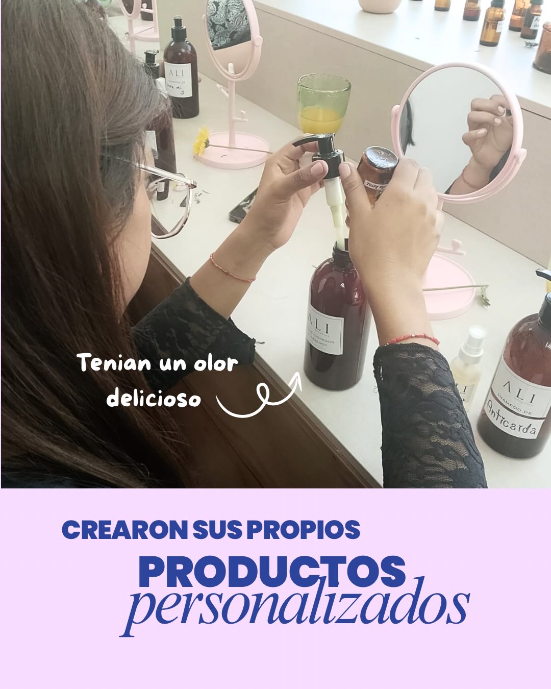 Hay algo hermoso en enseñar a cuidarse desde el amor propio 🌸
Este fin de semana abrimos las puertas de ALI Botanics para compartir algo que nos apasiona: enseñarles a cuidarse de manera natural.
Porque creemos que la verdadera belleza empieza por entender lo que ponemos en nuestro cuerpo. Que cada gota de aceite, cada aroma, cada ingrediente tenga un propósito.
Vimos manos creando sus propios productos, aprendiendo a escuchar lo que su cabello y su piel necesitan de verdad. Vimos risas, mimosas, masajes de scalp que sacaron suspiros de puro relax… y sobre todo, vimos mujeres conectando entre sí y consigo mismas.
Porque cuidarse no es un lujo, es un acto de amor propio. Y cuando entendemos cómo hacerlo de forma natural, sana y consciente, brillamos de dentro hacia fuera. ✨
Gracias a todas las que se animaron a vivir esta experiencia con nosotros. Esto recién comienza — muy pronto más talleres para seguir aprendiendo juntas el mágico mundo de la cosmética natural. 🌿